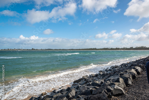beach and sea