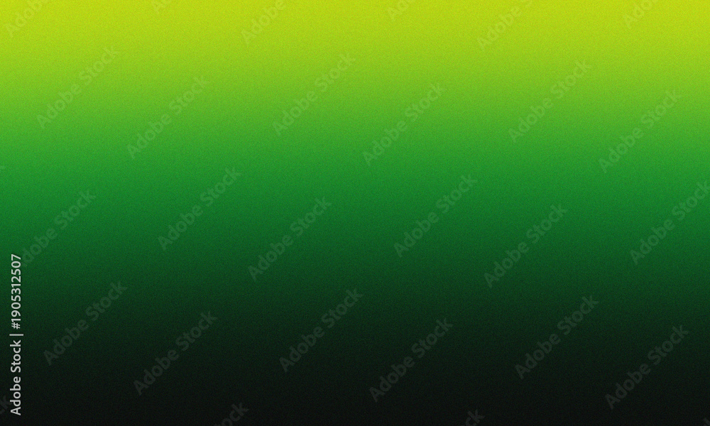 Obraz premium Abstract Grainy Green Gradient Background with Yellow Accents and Noisy Texture for Modern Design