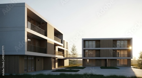 Modern Architectural Design - Residential Buildings.