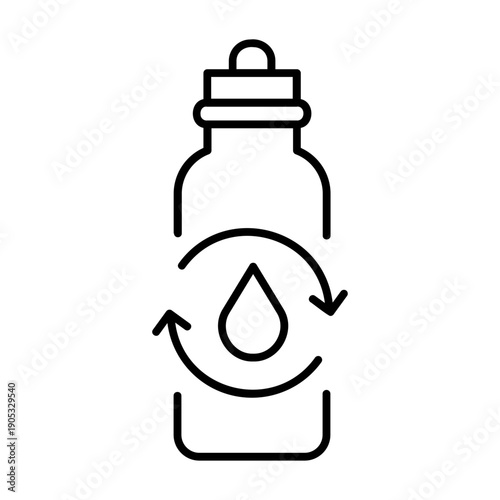 Water bottle refill
