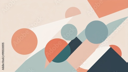 Modern Abstract Background Collection with Smooth Gradients, Organic Shapes and Minimal Design, gen ai