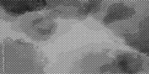 Dots Background. Monochrome Overlay. Halftone Pattern. Fade Texture. Vector illustration