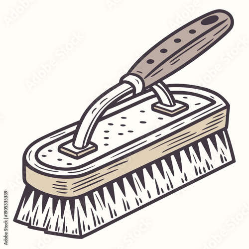 Scrub Brush for Household Hygiene and Deep Cleaning