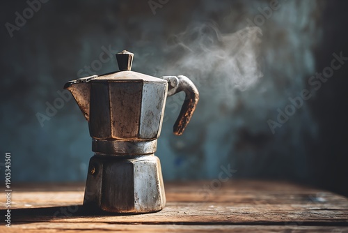 coffee maker on the table