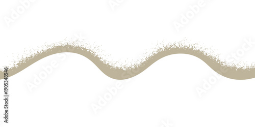 Elegant Wave Illustration: A minimalist and elegant illustration depicting a graceful, flowing wave form, perfect for conveying a sense of serenity and fluidity.
