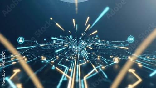 Global Network Security and Data Protection with Digital Shield.