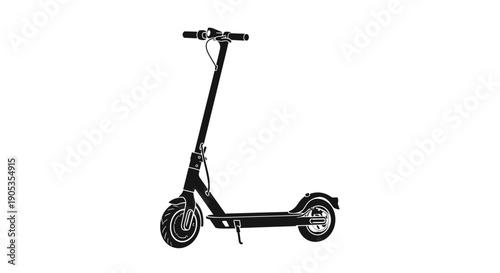 Modern Electric Scooter for Urban Commuting and Recreation.