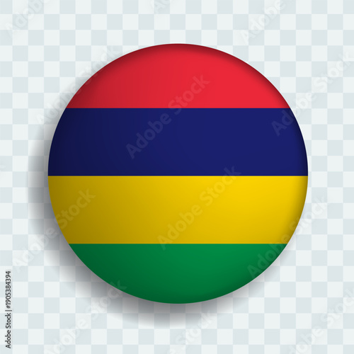 Free Download Mauritius round ball - GFXLoad