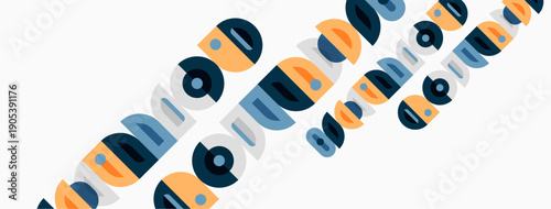 Colorful typography design features repeated word, mindmap. Letters vary size, color, orientation creating dynamic pattern. Simple background.