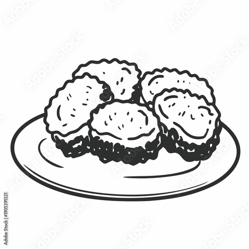 cake on a plate
