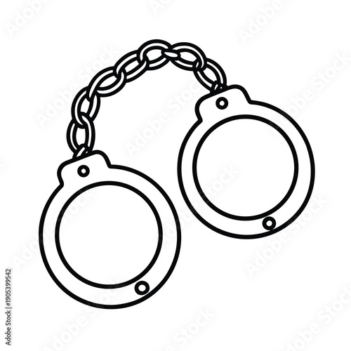 handcuffs illustration