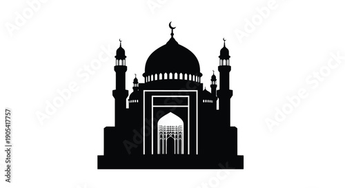 taj mahal silhouette