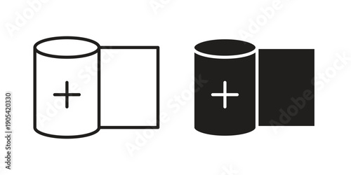 Gauze icon. Trendy stroke signs for website, apps and UI. Premium set of thin line icons.