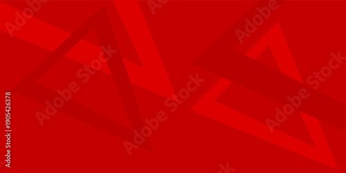 Modern background Red shape with technology concept for template, poster, wallpaper, flyer design abstract modern