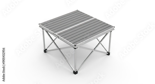 Lightweight portable folding camping table for outdoor activities and travel, ideal for picnics, tailgating, and backpacking adventures