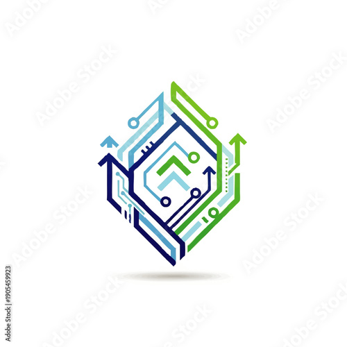 Opulent golden doorway opening to a bright crystal pathway