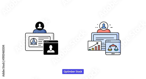 Business analysis and legal consultation concept