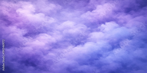 A beautiful blue sky background filled with fluffy white cumulus clouds captures the bright essence of a summer day and the natural atmosphere of the heaven above