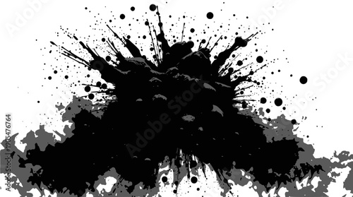 A male fashion model walks the runway in an all-black outfit paired with white sneakers, showcasing modern urban style.