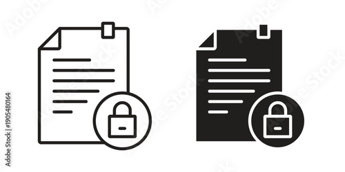 Code of conduct icons in different styles. Simple icon design