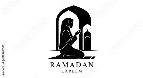 Vector illustration of black and white shoe icon