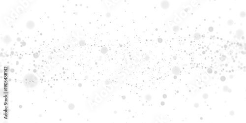 Abstract Swirling Bokeh Particles Overlay