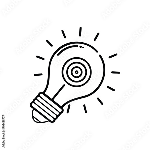 A minimalist black and white illustration depicts a partial view of a seashell on a white background