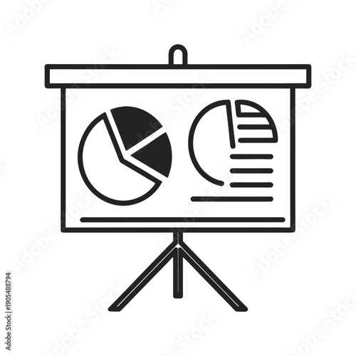 A minimalist graphic depicts a partial black shape against a stark white background suggesting incompleteness high quality