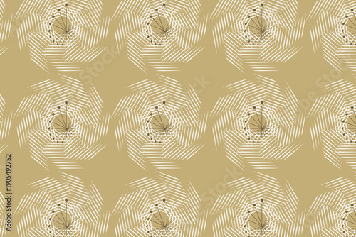 A modern linear field offering a clean luxe backdrop for branding.