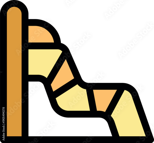 Colorful playground slide promoting outdoor play and childhood joy