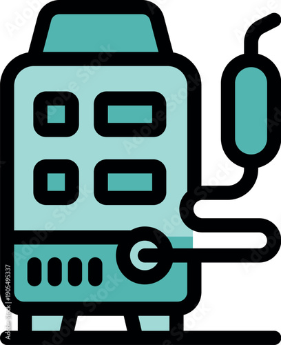 Electronic physical therapy machine delivering transcutaneous electrical nerve stimulation for managing chronic pain