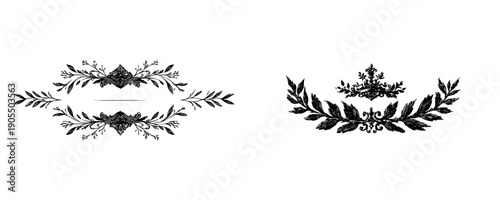 Timeless elegance in black and white