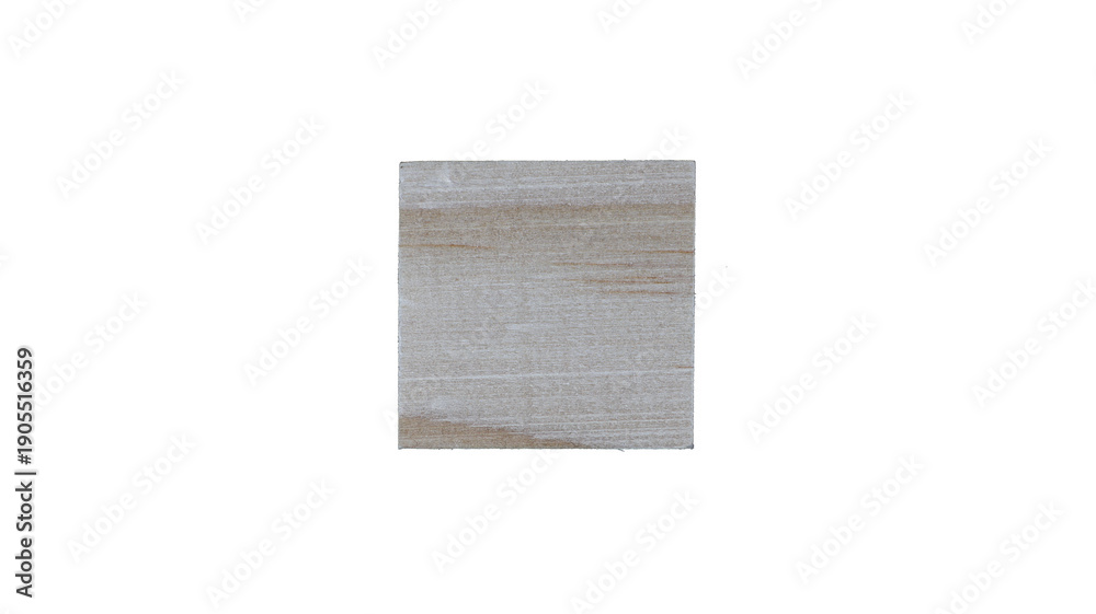 Naklejka premium Presentation or banner background with a wooden block.