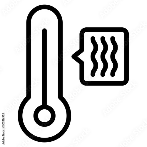 Estreme weather icon vector illustration