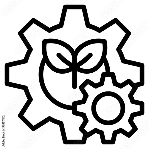 Ecology icon vector illustration