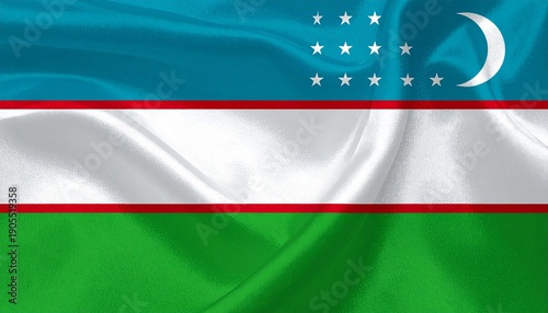 flag of Uzbekistan