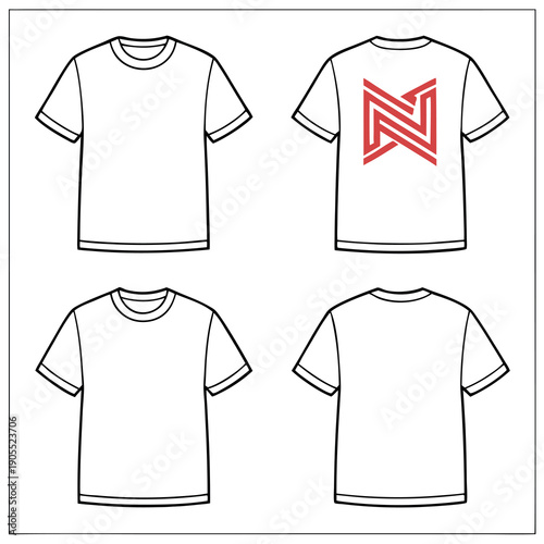 T-shirts plain graphic everyday comfort