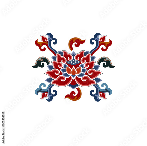 Tibetan illustration art high quality download
