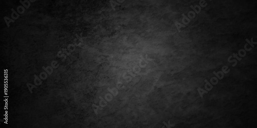 Distressed rough black grunge cracked wall slate texture. Chalk board and Black board grunge backdrop background. Wall grunge backdrop rough background dark black and stone.