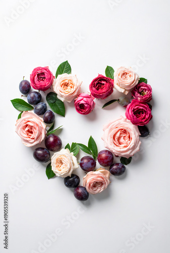 薔薇のハート | Rose Heart Generative AI