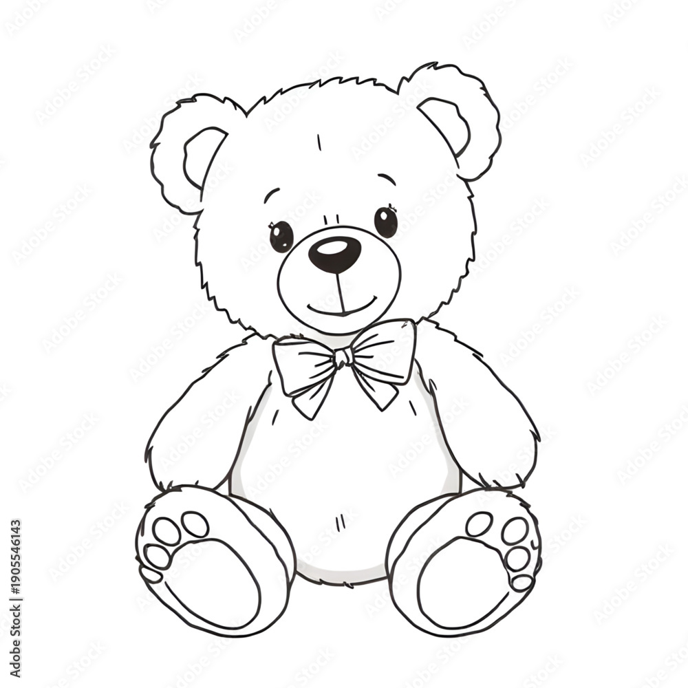 Obraz premium teddy, bear, toy, plush, stuffed, cute, adorable, sweet, lovable, cuddly, soft, childhood, kids, child, baby, nursery, playtime, comfort, gift, present, love, friendship, warmth, happiness, joy, carto