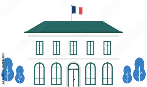 Beautiful mountain landscape at sunrise over calm lake, scenic nature reflection in water, peaceful wilderness travel background, outdoor adventure photography