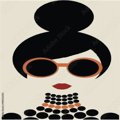 Graceful illustration of a woman in a traditional saree with ornate patterns, blending cultural elegance with minimal modern line art style3