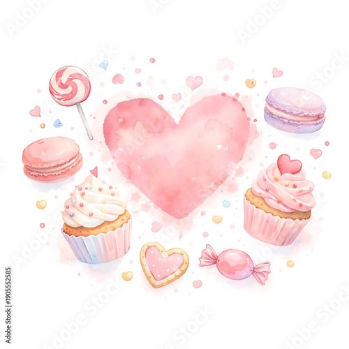 Heart and Sweets Arrangement