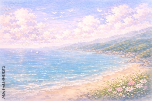 Clear Day Coastal Horizon