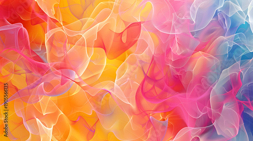 Abstract colorful background with lines