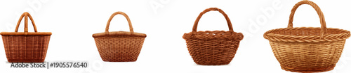 Timeless Wicker Basket, Classic Elegance
