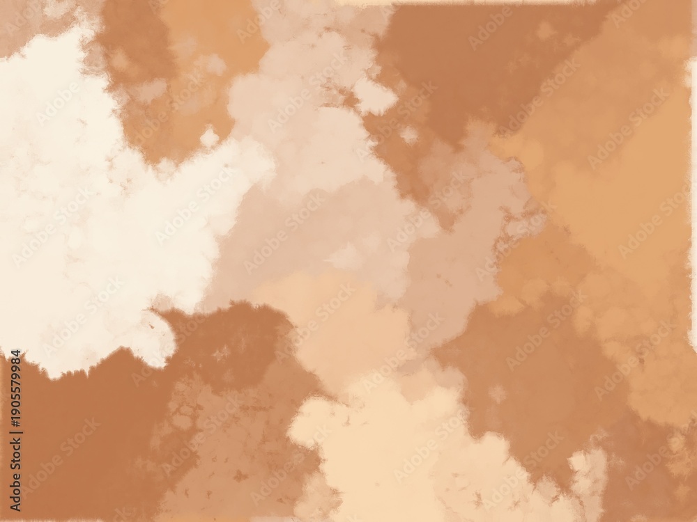 Obraz premium Earthy brown watercolor texture ideal for creative work