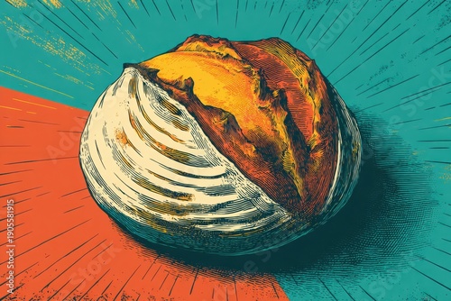 Artwork Depicts Colorful Vector Design of Artistic Inspiration