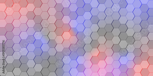 Emboss Futuristic abstract emboss colorful hexagon pattern vector design. Hexagon concept design abstract cube business technology background.